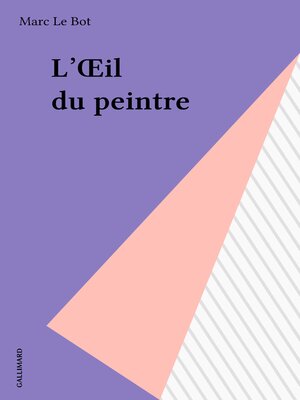 cover image of L'Œil du peintre